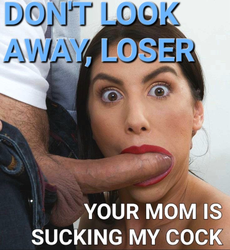 Cuck son loser caption - Your mom sucking bully cock cuckson humiliation